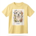 Alpakowy T-shirt dziecięcy