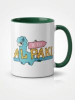 Kubek ciemno zielony - obrazek 3