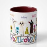 Kubek WOJTKOWYJE bordowy